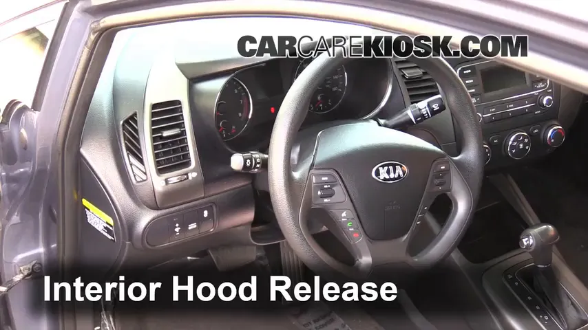 2014 Kia Forte LX 1.8L 4 Cyl. Hood
